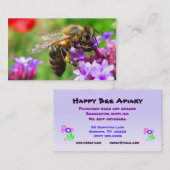 販売のための蜂 名刺 (正面/裏面)