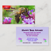 販売のための蜂 名刺 (正面/裏面)