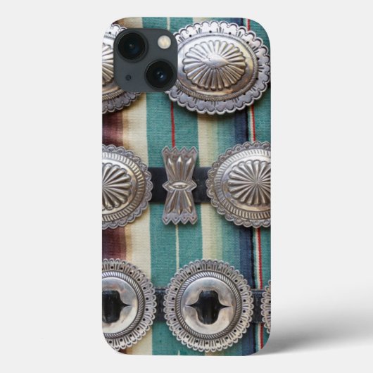 販売のための銀製ベルト、サンタフェ、ニューメキシコ。 米国 Case-Mate iPhoneケース (裏面)