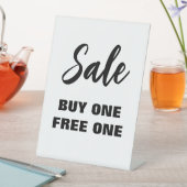 販売のサイン買、1つの無料の1つのサイン、小売販売のサイン 台座サイン (インサイチュ)
