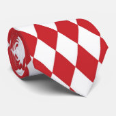 販売のタイ-最もお洒落で赤い及び白人のレトロの道化師 ネクタイ (ロール)