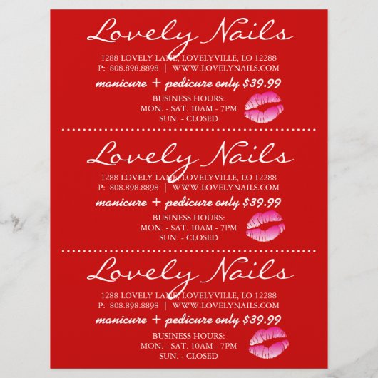 販売のフライヤのスパスペシャルのかわいらしい女性 チラシ (裏面)