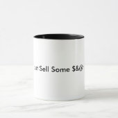 販売の作戦のコーヒー・マグ…. ちょうど$&@tを販売して下さい マグカップ (中央)