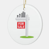 販売の印のため セラミックオーナメント (左)