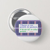 販売の知恵の引用文によって印刷されるギフト 缶バッジ (正面&裏面)