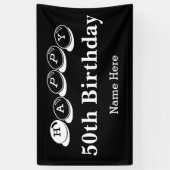 販売の第50誕生日 横断幕 (縦)