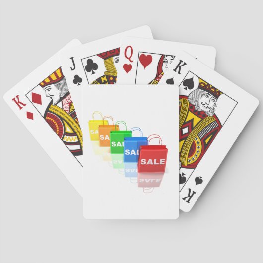 販売の買い物袋のトランプ トランプ (裏面)