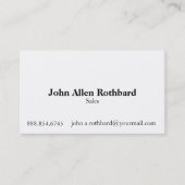 販売の鮫の名刺 名刺 (正面)