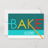 販売を焼く 招待状 (正面)