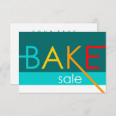 販売を焼く 招待状 (正面/裏面)