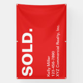 販売カスタマイズ手札商業不動産マーケティング 横断幕 (縦)