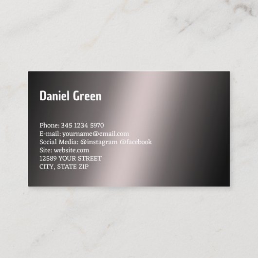 販売カスタムQR 名刺 (裏面)