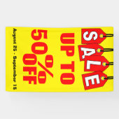 販売サイン、販売バナー 横断幕 (横)