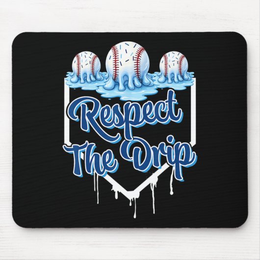 販売ドリップボーイズのアイスクリームのドリップユース博士を尊重。 マウスパッド (正面)