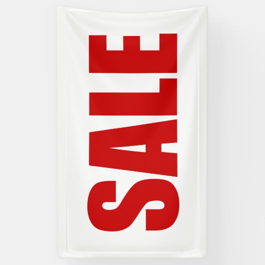 販売バナー 横断幕 (縦)