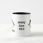 販売フィンガー実在おもしろい不動産業者不動産仲介業者 マグカップ (中央)