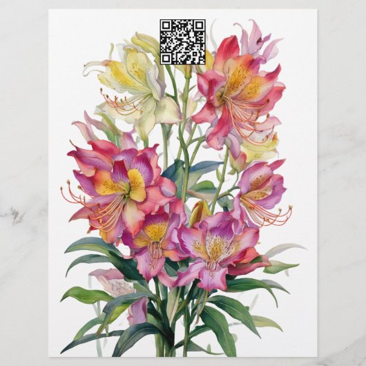 販売フライヤー用の子犬テンプレート チラシ (裏面)