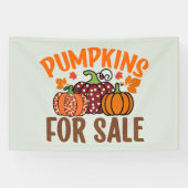 販売ベンダーのカボチャ 横断幕 (横)