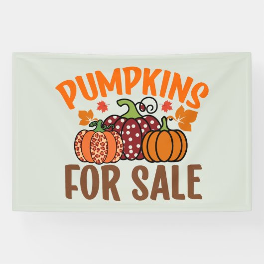 販売ベンダーのカボチャ 横断幕 (横)