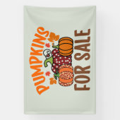 販売ベンダーのカボチャ 横断幕 (縦)