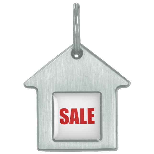 販売ペット用名札 ペットネームタグ (正面)