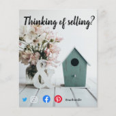 販売メーラー実在不動産マーケティングバードハウス チラシ (正面)