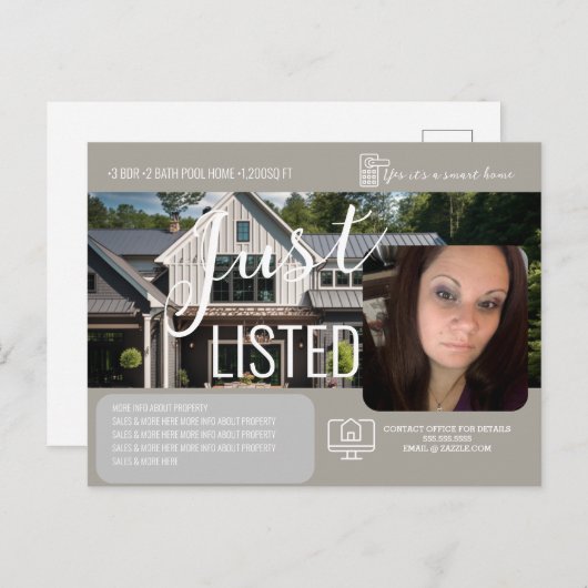 販売モダンホーム一覧フォトビジネスC ポストカード (正面/裏面)