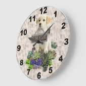 販売中の多肉類 ラージ壁時計 (傾斜)