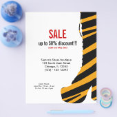 販売中の靴 チラシ (シングル)