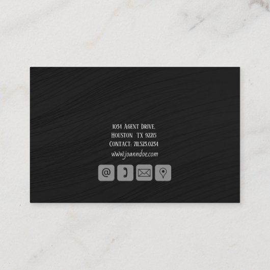 販売代理店の名刺 名刺 (裏面)