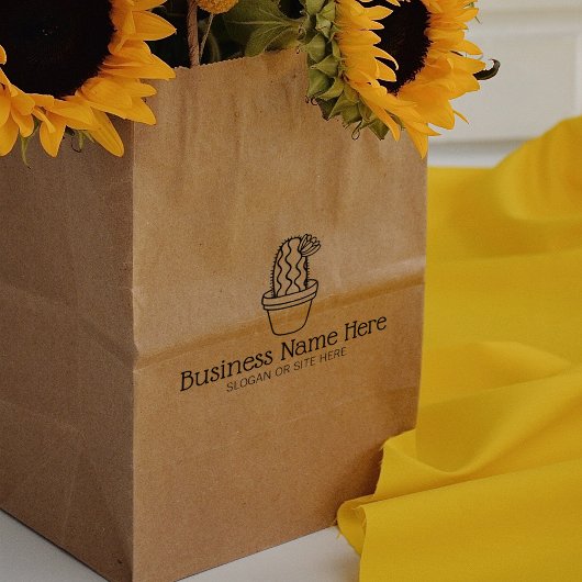 販売促進カスタムサボテン事業 ラバースタンプ