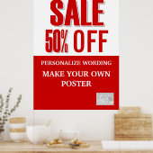 販売促進ビジネスクリアランス大 ポスター (キッチン)