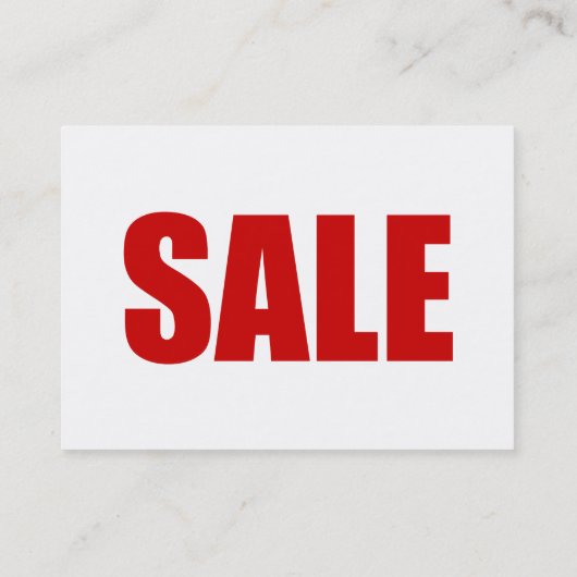 販売名刺 名刺 (裏面)