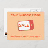 販売広告用はがき ポストカード (正面/裏面)