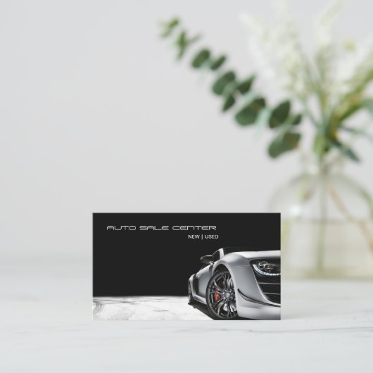 販売店自動販売/販売名刺 名刺 (スタンド正面)