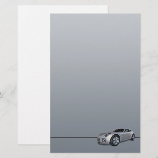 販売店車の員 便箋 (正面/裏面)