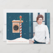 販売用ジンジャーブレッドのサイン不動産仲介業者写真 シーズンカード (正面)