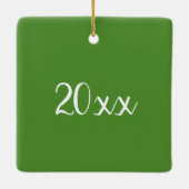 販売用スイカBodega NYC写真 セラミックオーナメント (裏面)