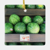 販売用スイカBodega NYC写真 セラミックオーナメント (正面)