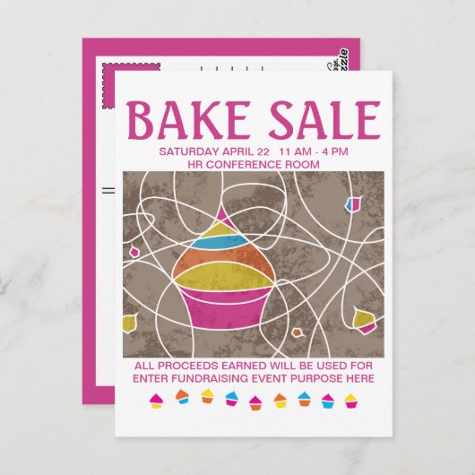 販売用チラシを作る ポストカード (正面/裏面)