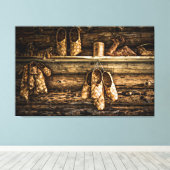 販売用バストシューズ キャンバスプリント (インサイチュ (ウッドフロア))