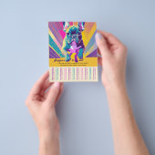 販売用フライヤーテンプレート チラシ (手)