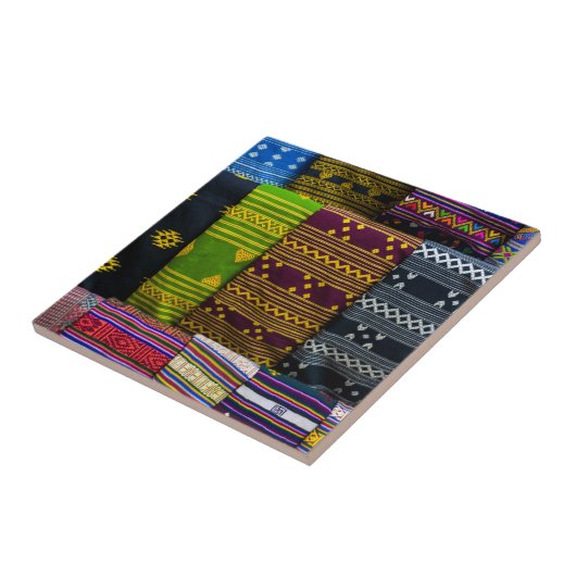 販売用布織物 タイル (側面)