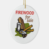 販売用薪 セラミックオーナメント (右)