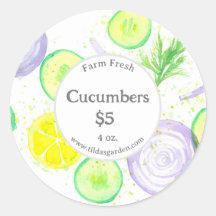 販売用野菜ラベル農場新鮮シール