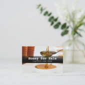 販売用養蜂業者 名刺 (スタンド正面)