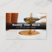 販売用養蜂業者 名刺 (正面)