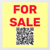販売用Qrコード ウィンドウサイン (シート)
