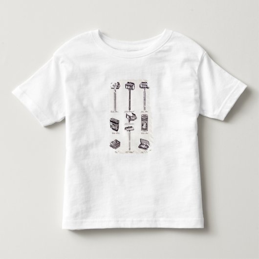 販売目録からの人の剃る装置、の トドラーTシャツ (正面)