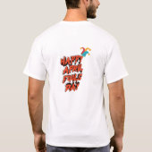 販売終了続出のエイプリル・フールズTシャツ Tシャツ (裏面)